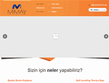 Tablet Screenshot of mimay.com